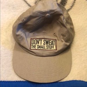 Don’t sweat the small stuff hat
